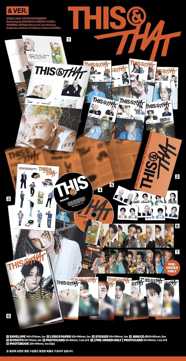 Amazon.co.jp: [アイエン/I.N] ストレイキッズ THIS & THAT [& VER